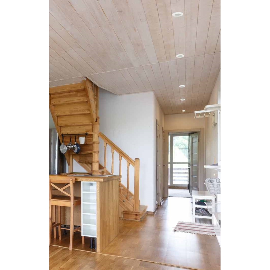LED Kúpeľňové podhľadové svietidlo BONO LED/5W/230V 3000K IP65 biela