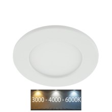 LED Kúpeľňové podhľadové svietidlo LED/6W/230V s prepínačom farebnej teploty IP44