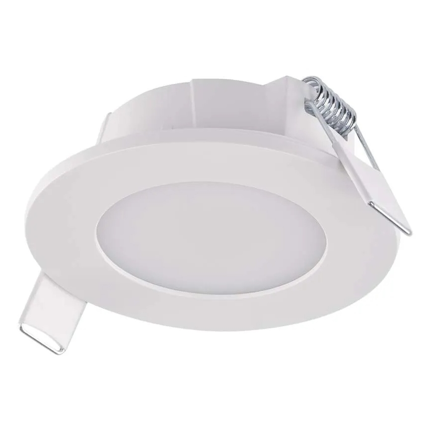 LED Kúpeľňové podhľadové svietidlo LORI LED/4,5W/230V IP65 2700/4000K pr. 8,5 cm biela
