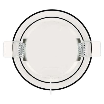 LED Kúpeľňové podhľadové svietidlo LORI LED/4,5W/230V IP65 2700/4000K pr. 8,5 cm čierna