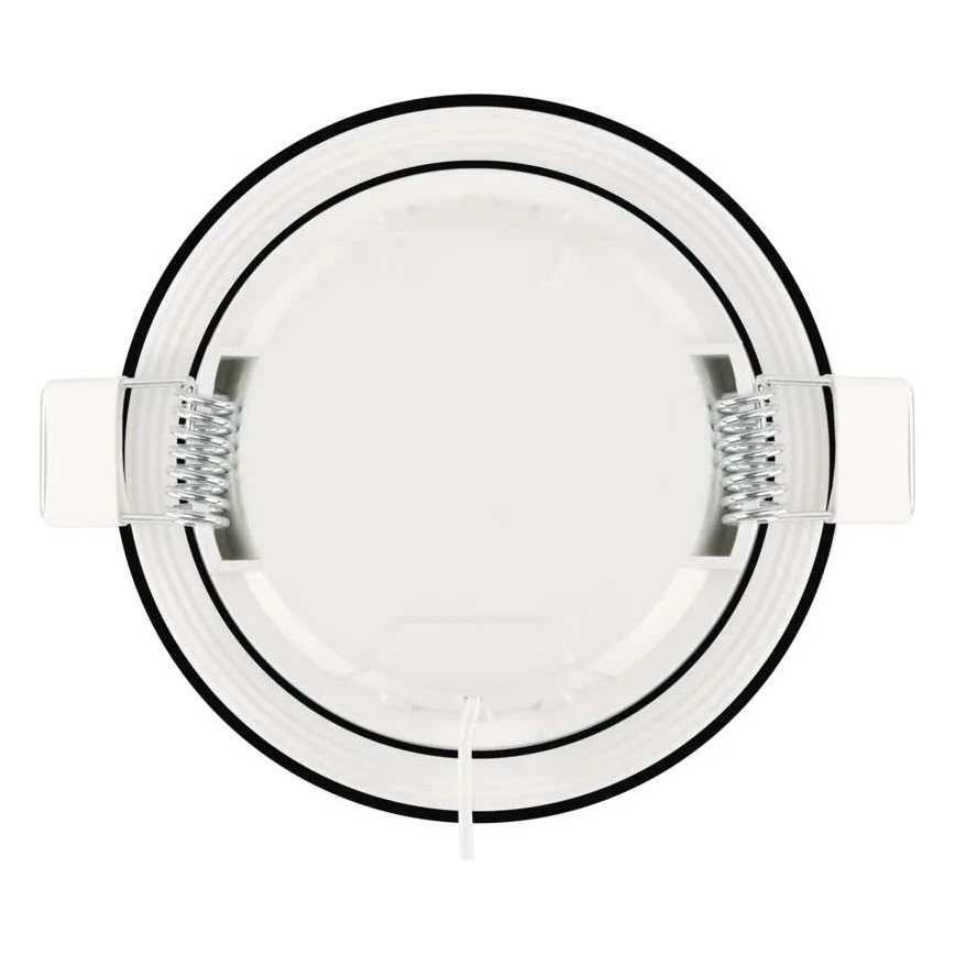 LED Kúpeľňové zapustené svietidlo LORI LED/4,5W/230V IP65 2700/4000K pr. 8,5 cm čierna