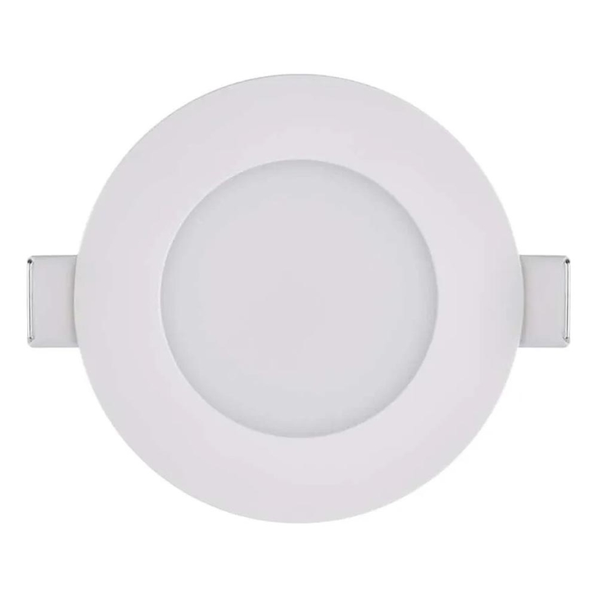 LED Kúpeľňové podhľadové svietidlo LORI LED/4,5W/230V IP65 2700/4000K pr. 8,5 cm biela
