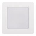 LED Kúpeľňové podhľadové svietidlo TAVO LED/5W/230V 3000/4000/6000K 9,5x9,5 cm IP44 biele