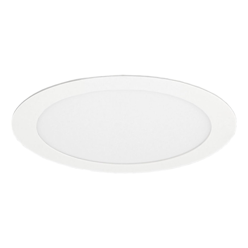 LED Kúpeľňové podhľadové svietidlo VEGA LED/12W/230V 3800K pr. 16,8 cm IP44 snehovo biela