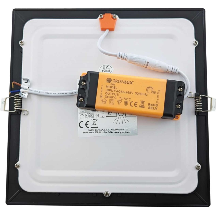LED Kúpeľňové podhľadové svietidlo VEGA LED/18W/230V 2800K 22,5 cm IP44