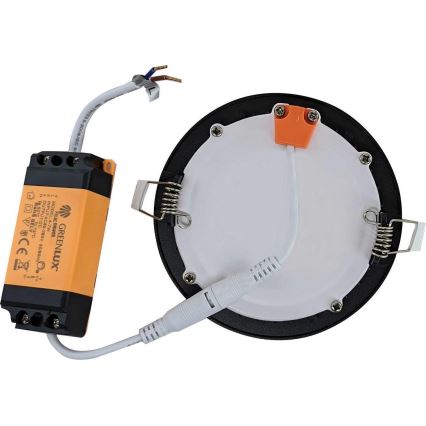 LED Kúpeľňové podhľadové svietidlo VEGA LED/6W/230V 2800K pr. 11,8 cm IP44