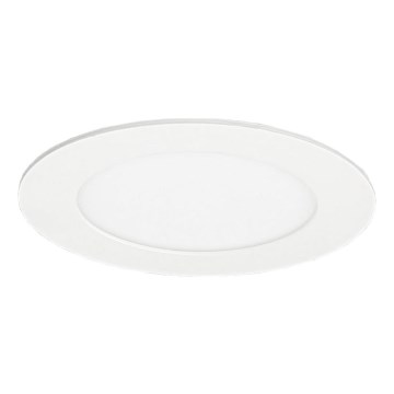 LED Kúpeľňové podhľadové svietidlo VEGA LED/6W/230V 3800K pr. 11,8 cm IP44 snehovo biela