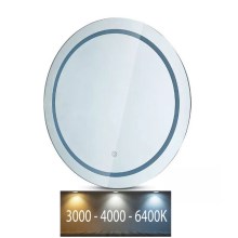 LED Kúpeľňové podsvietené zrkadlo LED/25W/230V 3000/4000/6400K IP44