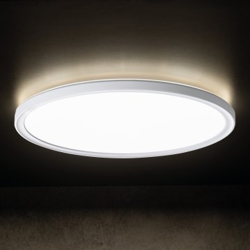 LED Kúpeľňové stropné svietidlo AZPO LED/18,5W/230V pr. 29 cm IP54 biela