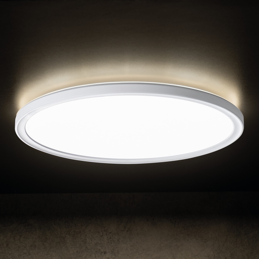 LED Kúpeľňové stropné svietidlo AZPO LED/18,5W/230V pr. 29 cm IP54 biela