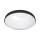 LED Kúpeľňové stropné svietidlo CIRCLE LED/12W/230V 4000K pr. 25 cm IP44 čierna