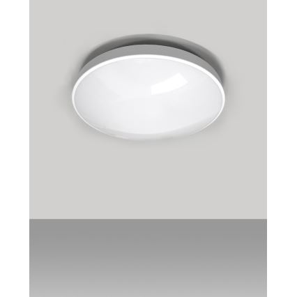 LED Kúpeľňové stropné svietidlo CIRCLE LED/18W/230V 4000K pr. 30 cm IP44 biela