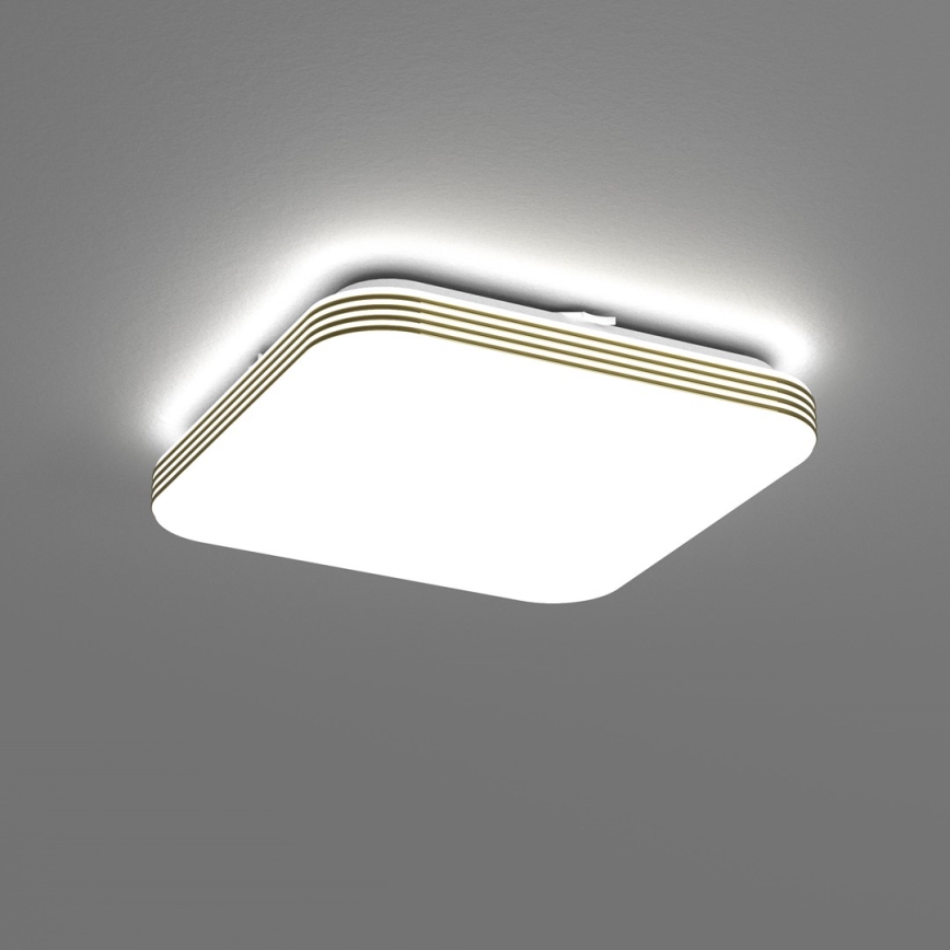 LED Kúpeľňové stropné svietidlo DABAR LED/11W/230V 4000K 26x26 cm IP44