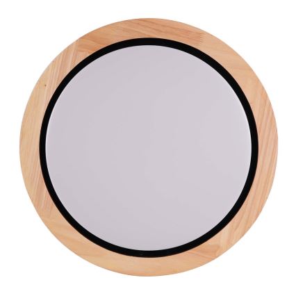 LED Kúpeľňové stropné svietidlo DAREK LED/24W/230V pr. 39 cm IP44 dub