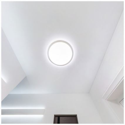 Kúpeľňové LED stropné svietidlo DEFENDER LED/12/18/24W/230V 3000/4000/6500K IP65 priemer 30 cm biele