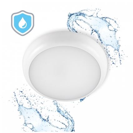 Kúpeľňové LED stropné svietidlo DEFENDER LED/12/18/24W/230V 3000/4000/6500K IP65 priemer 30 cm biele