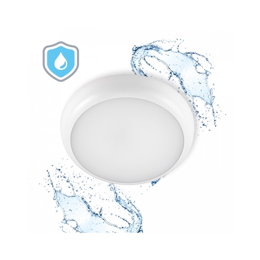 Kúpeľňové LED stropné svietidlo DEFENDER LED/12/18/24W/230V 3000/4000/6500K IP65 priemer 30 cm biele