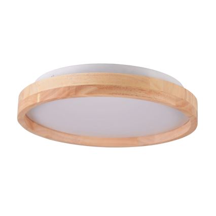 LED Kúpeľňové stropné svietidlo JANUSZ LED/12W/230V pr. 27 cm IP44 dub