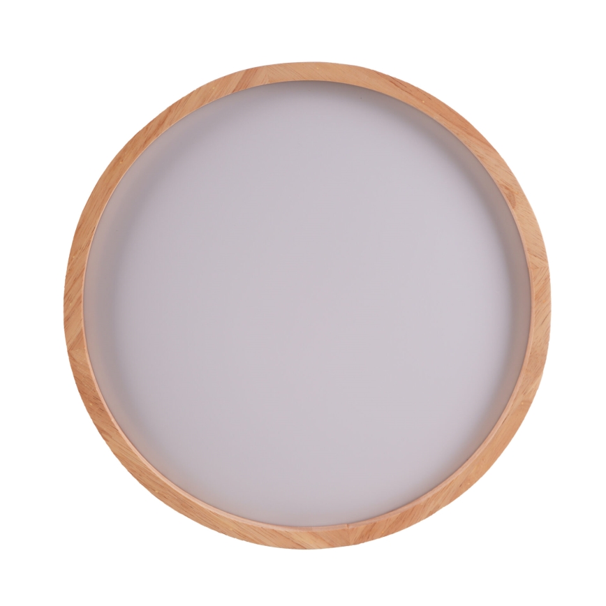LED Kúpeľňové stropné svietidlo JANUSZ LED/12W/230V pr. 27 cm IP44 dub