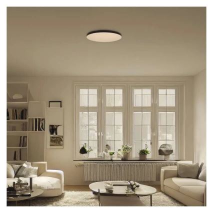 LED Kúpeľňové stropné svietidlo LED/15W/230V 3000/4000/5700K IP55 čierna