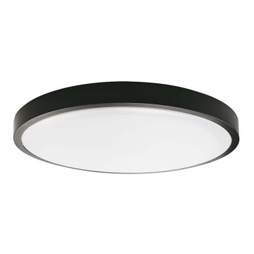 LED Kúpeľňové stropné svietidlo LED/18W/230V 3000K IP44 pr. 22,5 cm čierna