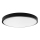 LED Kúpeľňové stropné svietidlo LED/18W/230V 6500K IP44 pr. 25 cm čierna