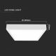 LED Kúpeľňové stropné svietidlo LED/24W/230V 3000K IP44 biela
