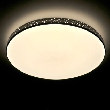 LED Kúpeľňové stropné svietidlo MOON LED/18W/230V lesklý chróm IP44