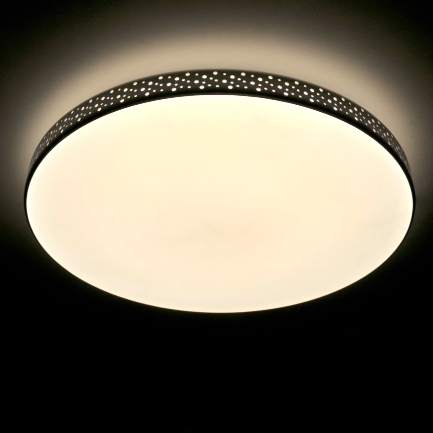 LED Kúpeľňové stropné svietidlo MOON LED/18W/230V lesklý chróm IP44