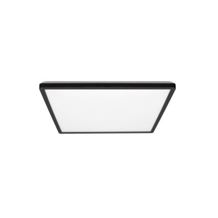 LED Kúpeľňové stropné svietidlo NIVERA LED/12W/230V IP54 3000/4000/6000K 22,5x22,5 cm čierna