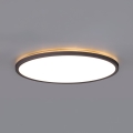 LED Kúpeľňové stropné svietidlo NIVERA LED/12W/230V IP54 3000/4000/6000K pr. 22,5 cm čierna