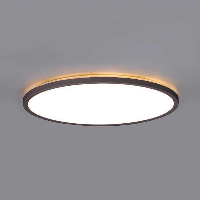 LED Kúpeľňové stropné svietidlo NIVERA LED/12W/230V IP54 3000/4000/6000K pr. 22,5 cm čierna