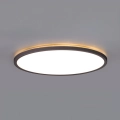 LED Kúpeľňové stropné svietidlo NIVERA LED/18W/230V IP54 3000/4000/6000K pr. 30 cm čierna