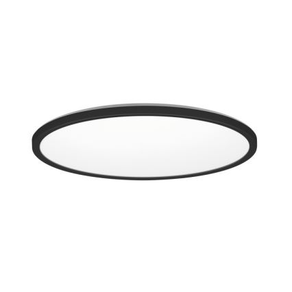 LED Kúpeľňové stropné svietidlo NIVERA LED/24W/230V IP54 3000/4000/6000K pr. 30 cm čierna