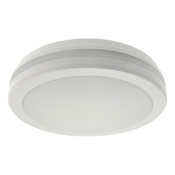 LED kúpeľňové stropné svietidlo s pohybovým senzorom LED/20W/230V 3000/4000/6500K pr. 23 cm IP54 biela