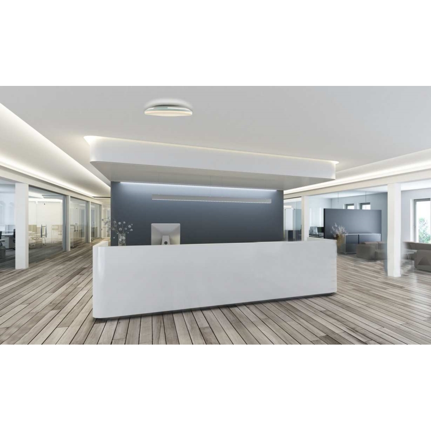LED Stmievateľné kúpeľňové stropné svietidlo SLIDE LED/6/12/18/24W/230V 2900/4000/6200K IP44 biela