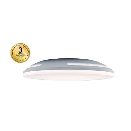 LED Stmievateľné kúpeľňové stropné svietidlo SLIDE LED/6/12/18/24W/230V 2900/4000/6200K IP44 biela
