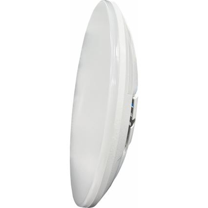 LED Stmievateľné kúpeľňové stropné svietidlo SLIDE LED/6/12/18/24W/230V 2900/4000/6200K IP44 biela