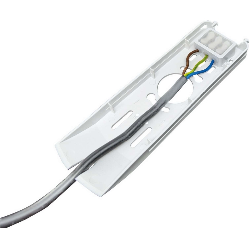 LED Stmievateľné kúpeľňové stropné svietidlo SLIDE LED/6/12/18/24W/230V 2900/4000/6200K IP44 biela