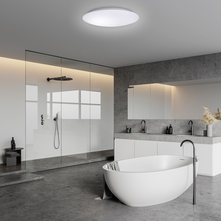 LED Kúpeľňové stropné svietidlo so senzorom AVESTA LED/12W/230V 4000K IP54