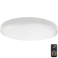 LED Kúpeľňové stropné svietidlo so senzorom LED/18W/230V 6500K IP44 biela + diaľkové ovládanie