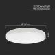 LED Kúpeľňové stropné svietidlo so senzorom LED/24W/230V 6500K IP44 biela + diaľkové ovládanie