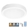 LED Kúpeľňové stropné svietidlo so senzorom NAIROS LED/24W/230V IP65 3000/4000/6500K pr. 30 cm biela + diaľkové ovládanie