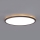 LED Kúpeľňové svietidlo so senzorom pohybu a súmraku NIVERA LED/12W/230V IP54 3000/4000/6000K pr. 22,5 cm čierna + diaľkové ovládanie