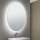 LED Kúpeľňové vyhrievané nástenné zrkadlo s podsvietením FOCUS LED/25W/230V 3000/4200/6000K pr. 60 cm IP44