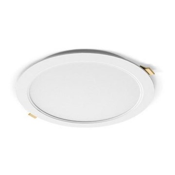 LED kúpeľňové zapustené svietidlo ATUEL LED/9W/230V 4000K pr. 12,8 cm IP54