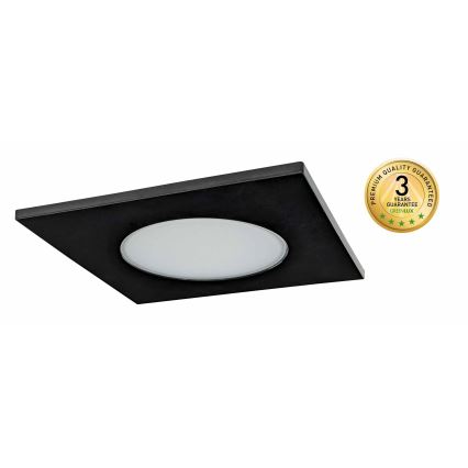 LED kúpeľňové zapustené svietidlo BONO LED/5W/230V 3000K IP65 čierne