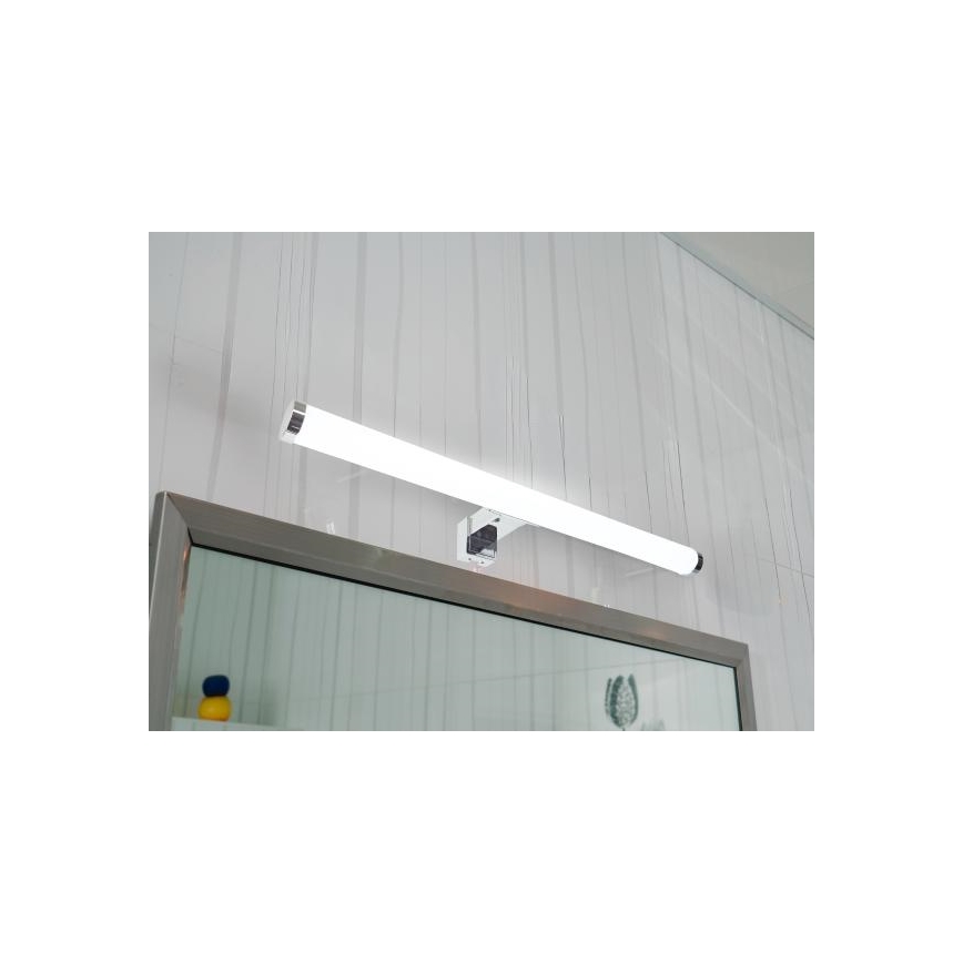 LED Kúpeľňové zrkadlové osvetlenie LED/10W/230V 45 cm IP44 lesklý chróm