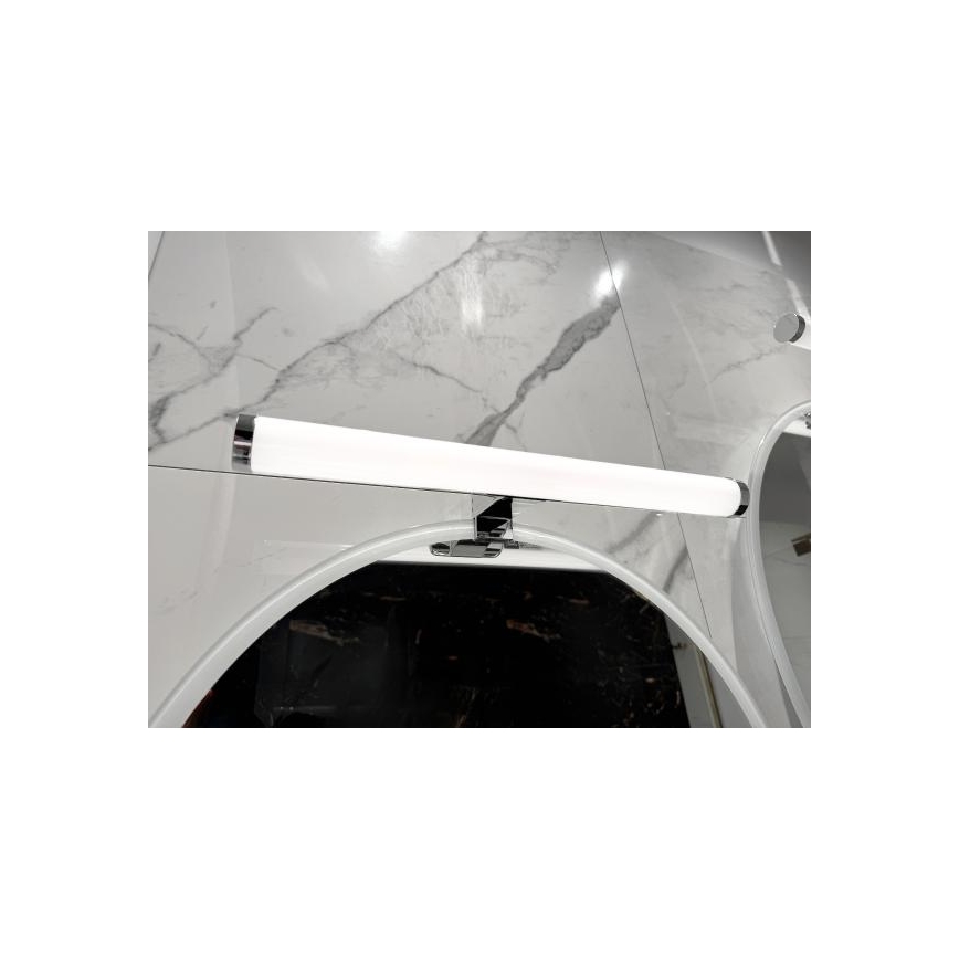 LED Kúpeľňové zrkadlové osvetlenie LED/10W/230V 45 cm IP44 lesklý chróm