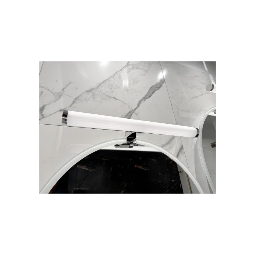LED Kúpeľňové zrkadlové osvetlenie LED/10W/230V 45 cm IP44 lesklý chróm